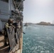 USS San Jacinto departs Valletta, Malta