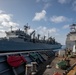 USS San Jacinto conducts replenishment at sea