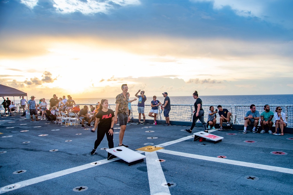 Pacific Partnership 2022 Celebrates Fourth of July Aboard USNS Mercy