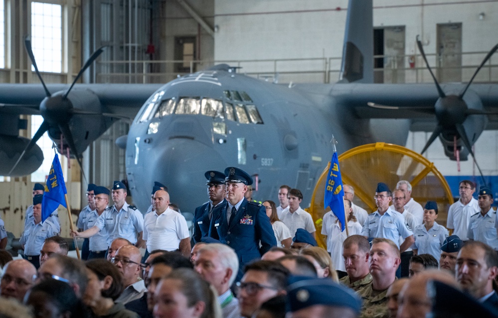 96th TW change of command