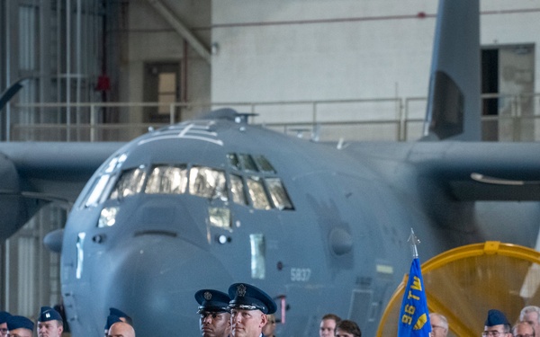 96th TW change of command