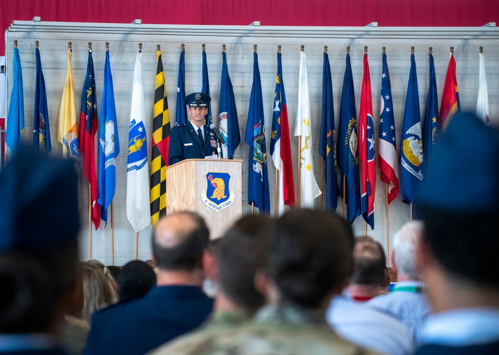 96th TW change of command