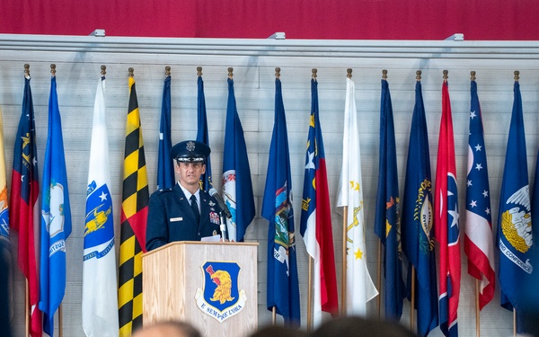 96th TW change of command