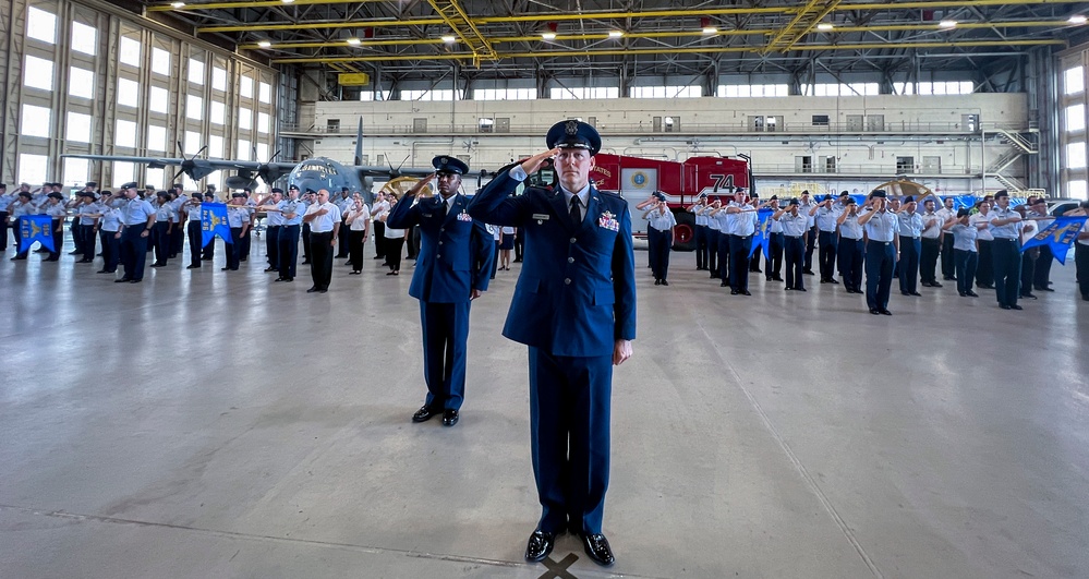 96th TW change of command