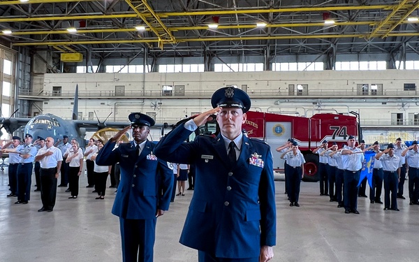 96th TW change of command