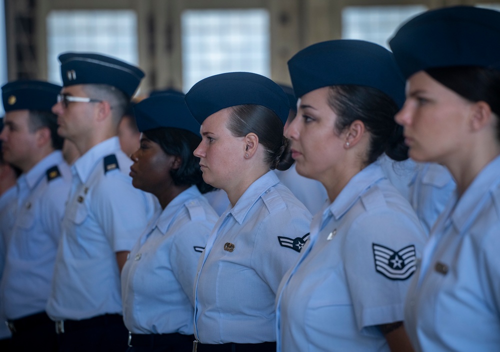 Scenes from the 96th Test Wing change of command