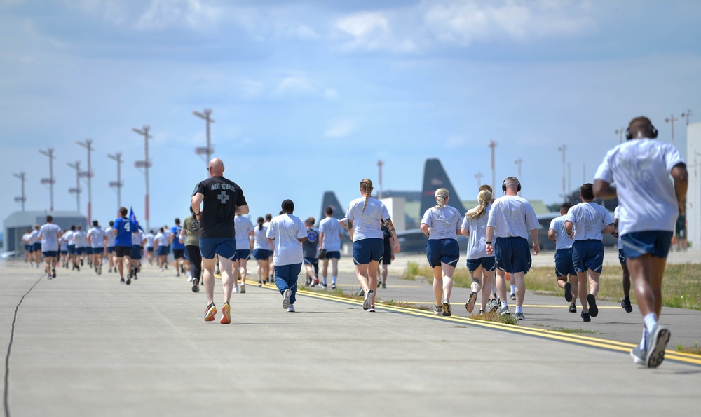 86 AW Wing Run: Ramstein AB celebrates 70 years