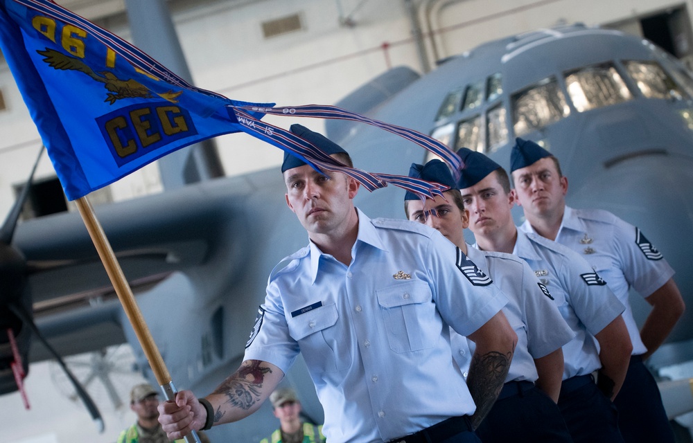 Scenes from the 96th Test Wing change of command