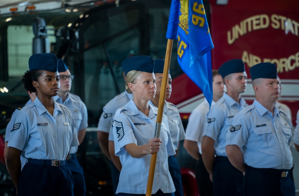 Scenes from the 96th Test Wing change of command