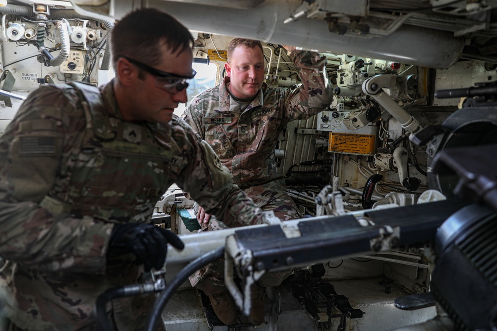 3rd Battalion, 29th Field Artillery Regiment performs qualification training