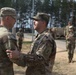 1st Infantry Division Artillery Soldier promotes to the rank of sergeant