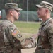 1st Infantry Division Artillery Soldier promotes to the rank of sergeant