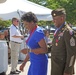 CSM Jerry Charles escorts wife