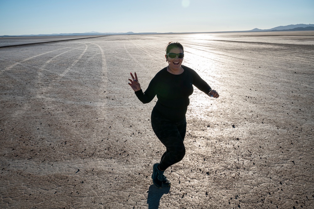 Edwards AFB hosts Flight Line Run-Walk Event