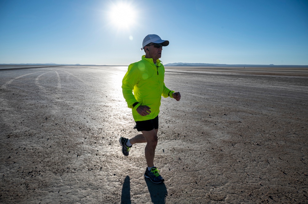 Edwards AFB hosts Flight Line Run-Walk Event