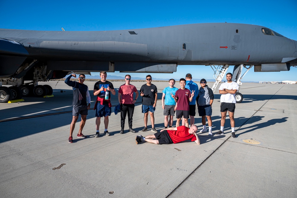 Edwards AFB hosts Flight Line Run-Walk Event