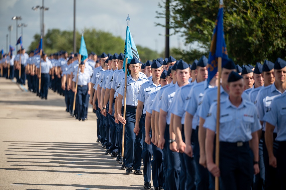 Airmen and Guardians' Run and Coining Ceremony