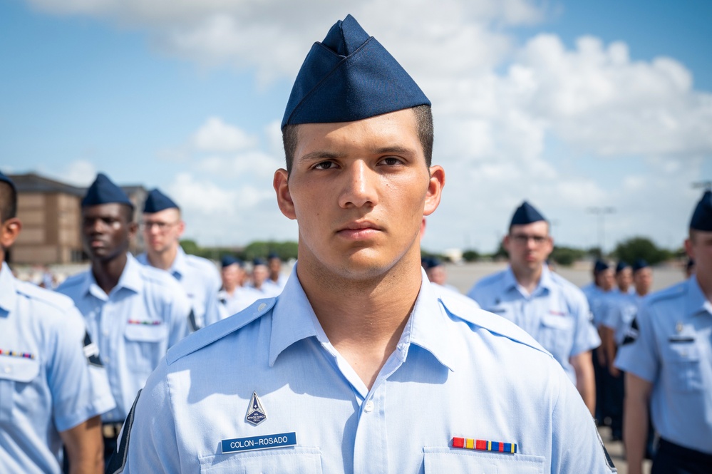 Airmen and Guardians' Run and Coining Ceremony
