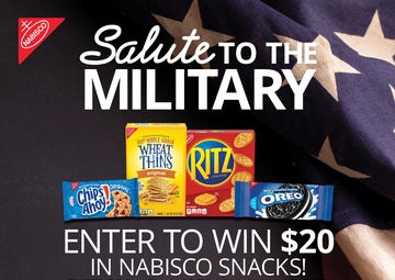 Nabisco July Sweepstakes at Expresses Helps Military Community Kick Off the Weekends