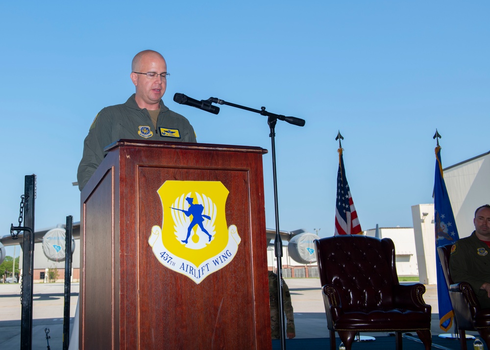 16th Airlift Squadron Change of Command