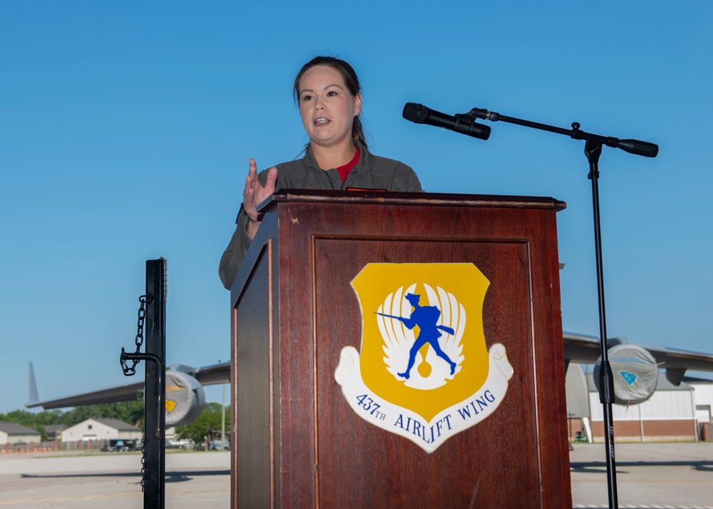 16th Airlift Squadron Change of Command