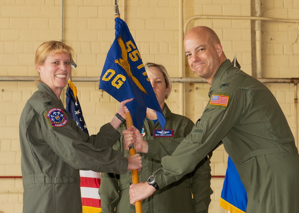 55th Operations Group changes command