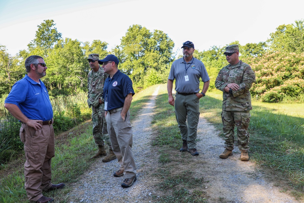 Guardsmen aid in water shortage