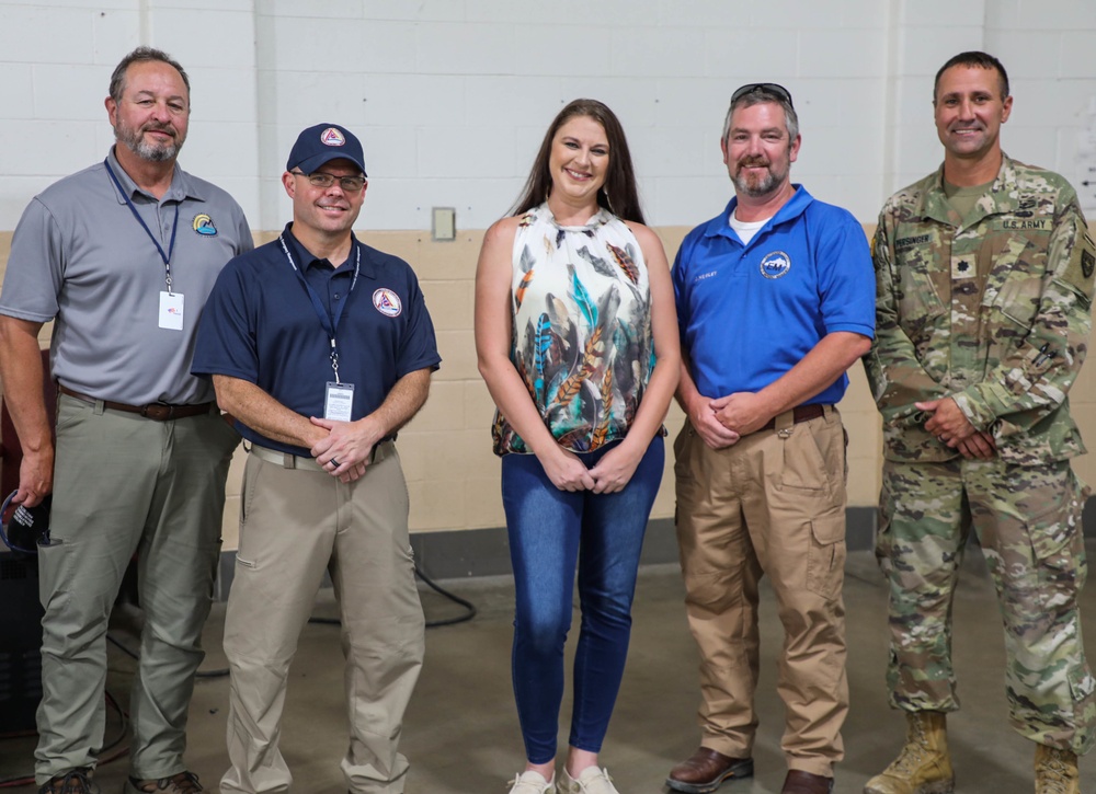 Guardsmen aid in water shortage