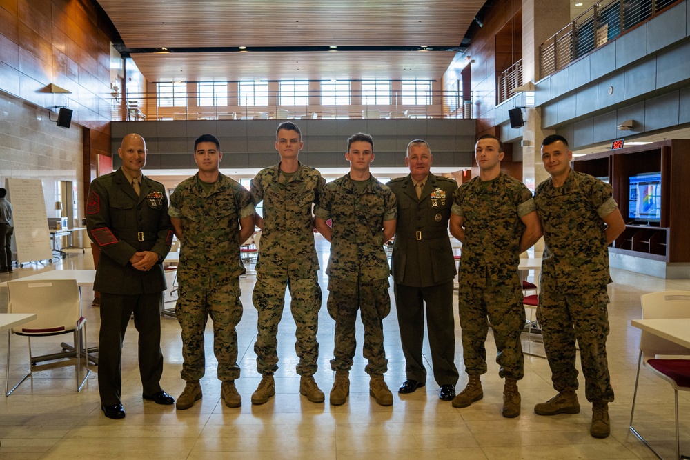 MARFOREUR/AF Commander and SgtMaj visit U.S. Embassy Dakar, Senegal