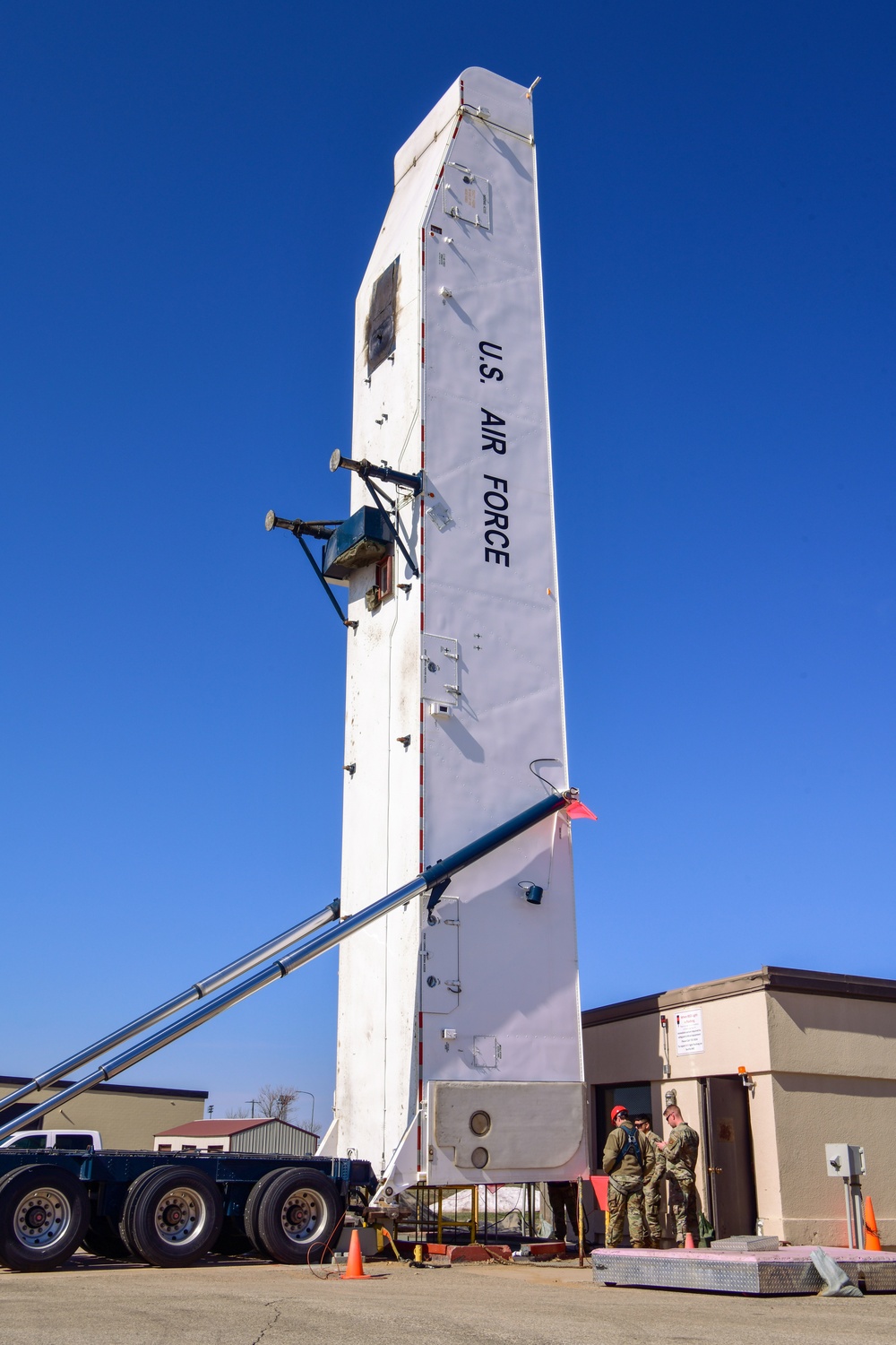 Annual load test on a Transporter Erector Emplacement System