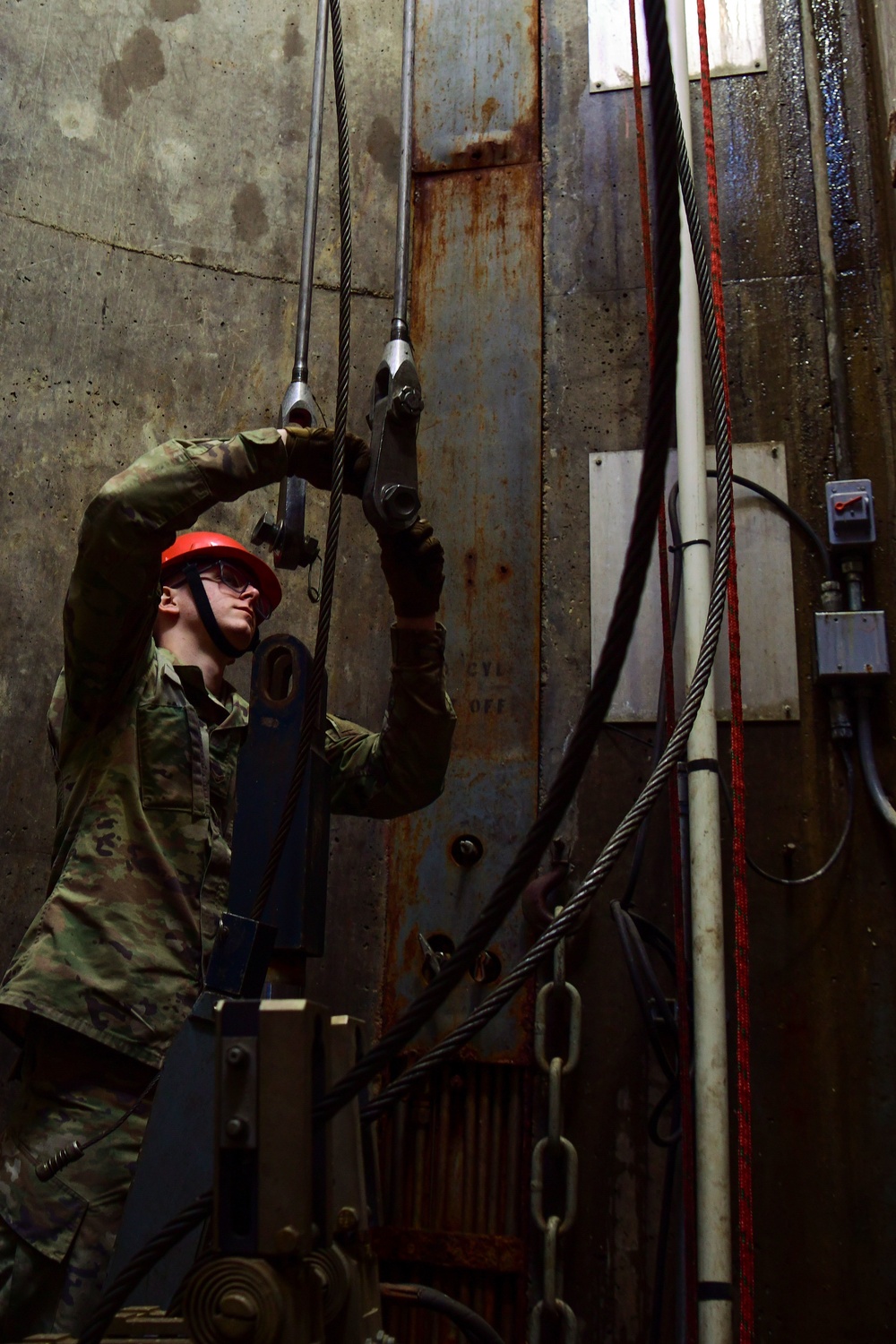 Annual load test on a Transporter Erector Emplacement System