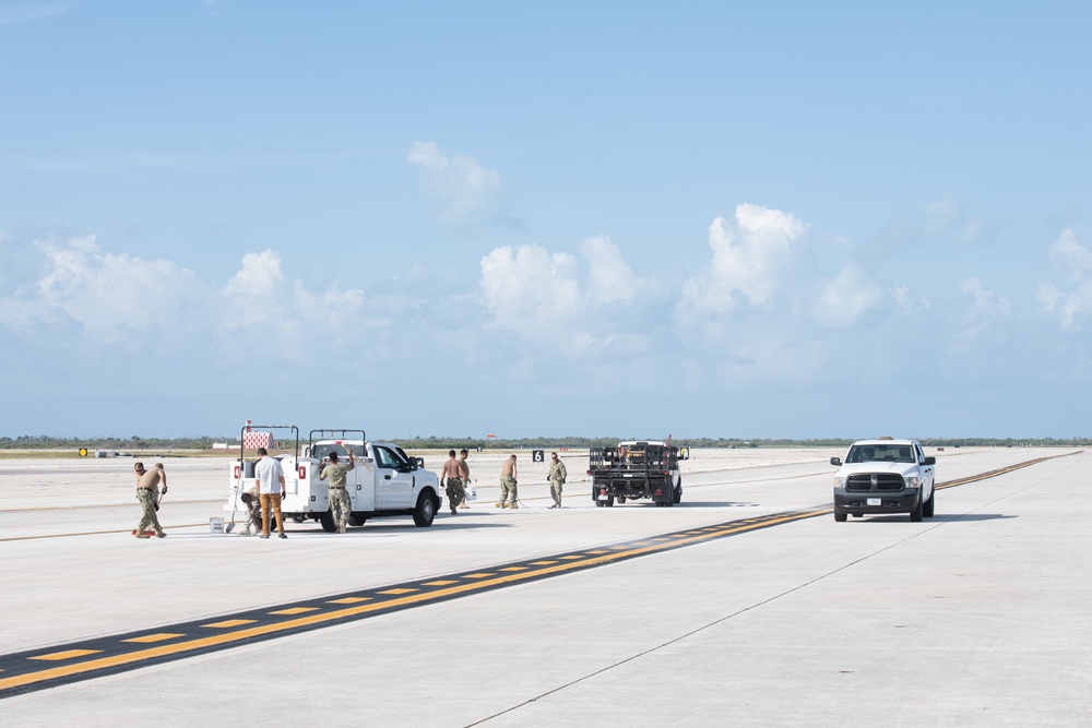NMCB-14 knocks out some airfield damage repair at NASKW