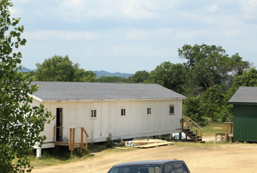 389th Engineer Company Soldiers hone skills supporting troop project at Fort McCoy