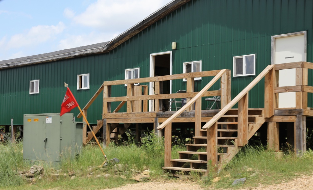 389th Engineer Company Soldiers hone skills supporting troop project at Fort McCoy