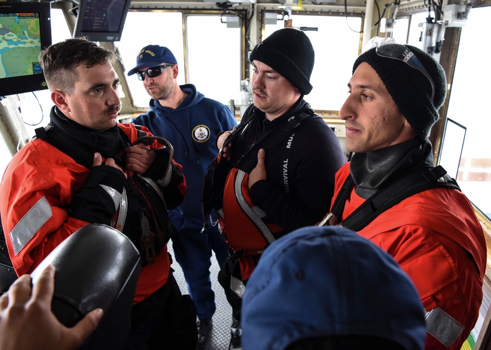 U.S. Coast Guard Cutter Oak participates in Exercise Argus