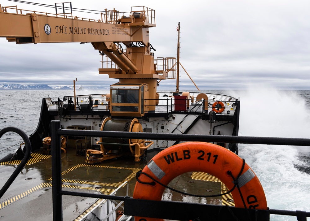 U.S. Coast Guard Cutter Oak participates in Exercise Argus