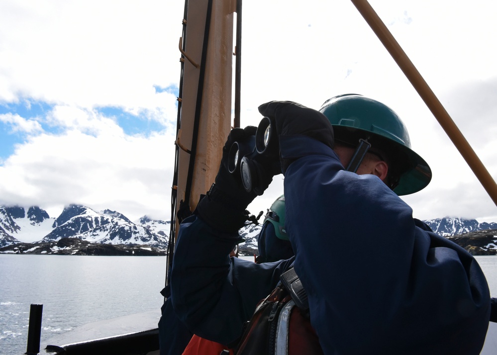 U.S. Coast Guard Cutter Oak participates in Exercise Argus