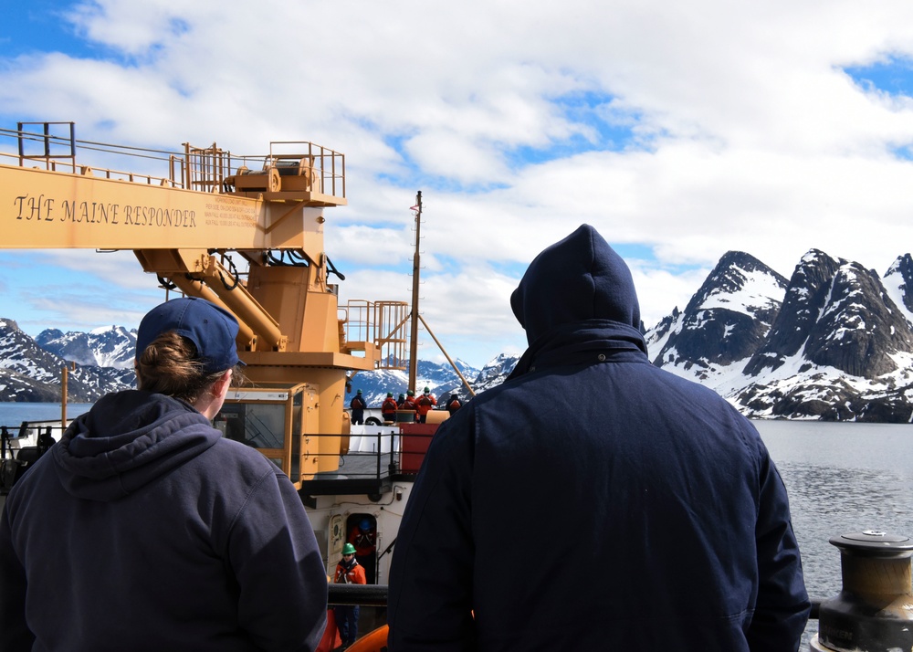 U.S. Coast Guard Cutter Oak participates in Exercise Argus