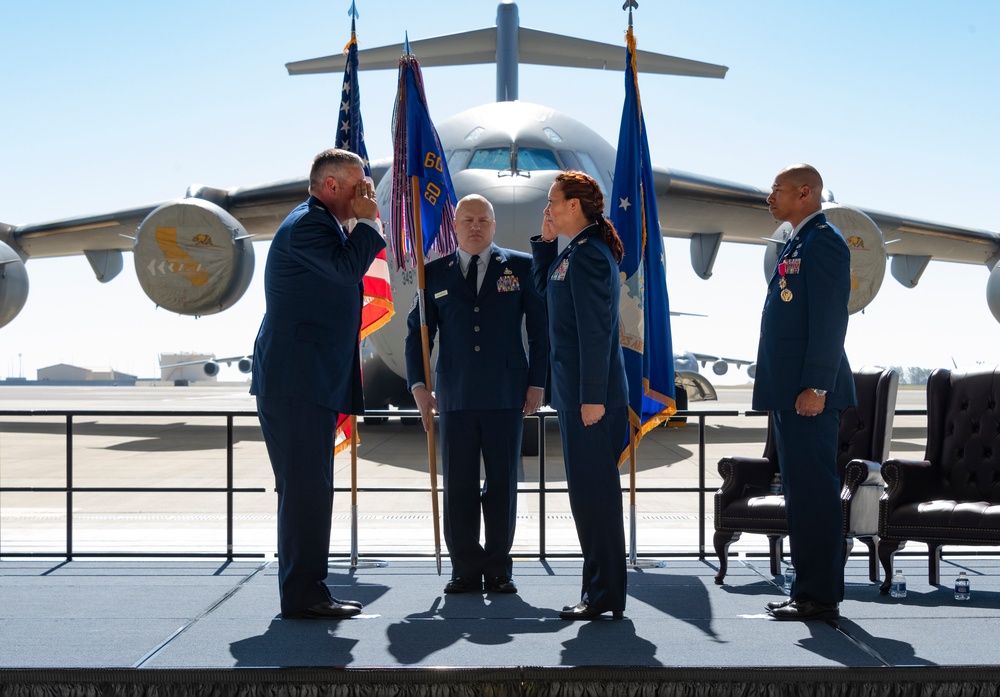 60th Mission Support Group Change of Command