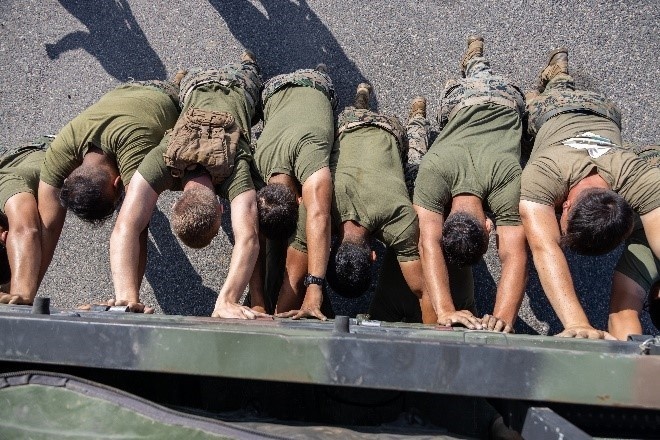 U.S. Marines with Combat Logistics Regiment 1 Conducts Motor-T Field Meet
