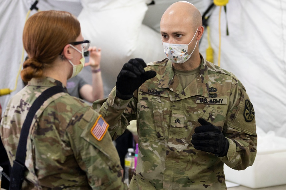 AZNG MED DET Mass Casualty Training