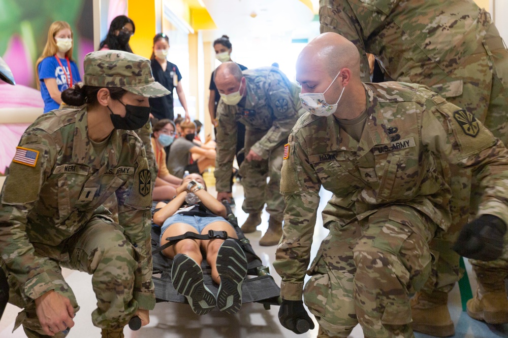 AZNG MED DET Mass Casualty Training