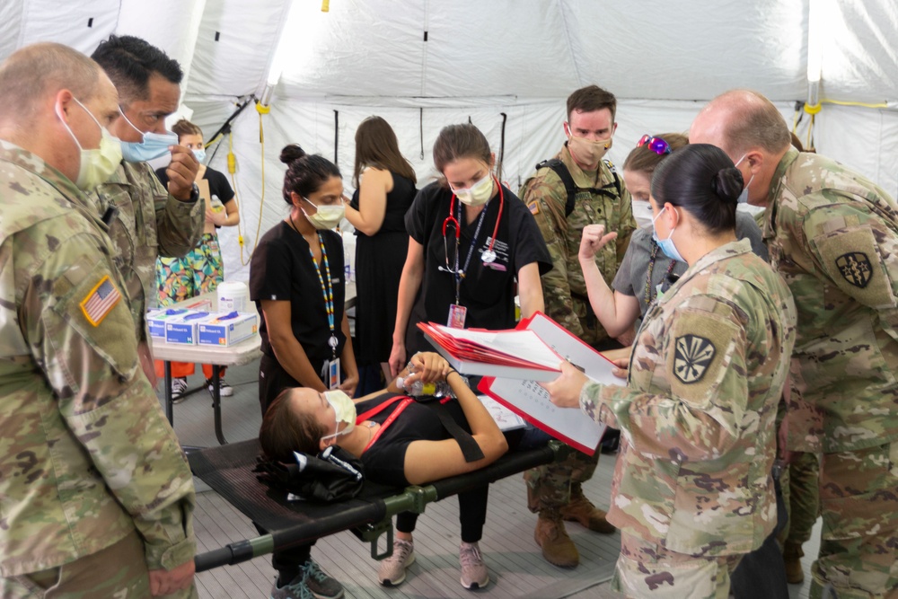 AZNG MED DET Mass Casualty Training