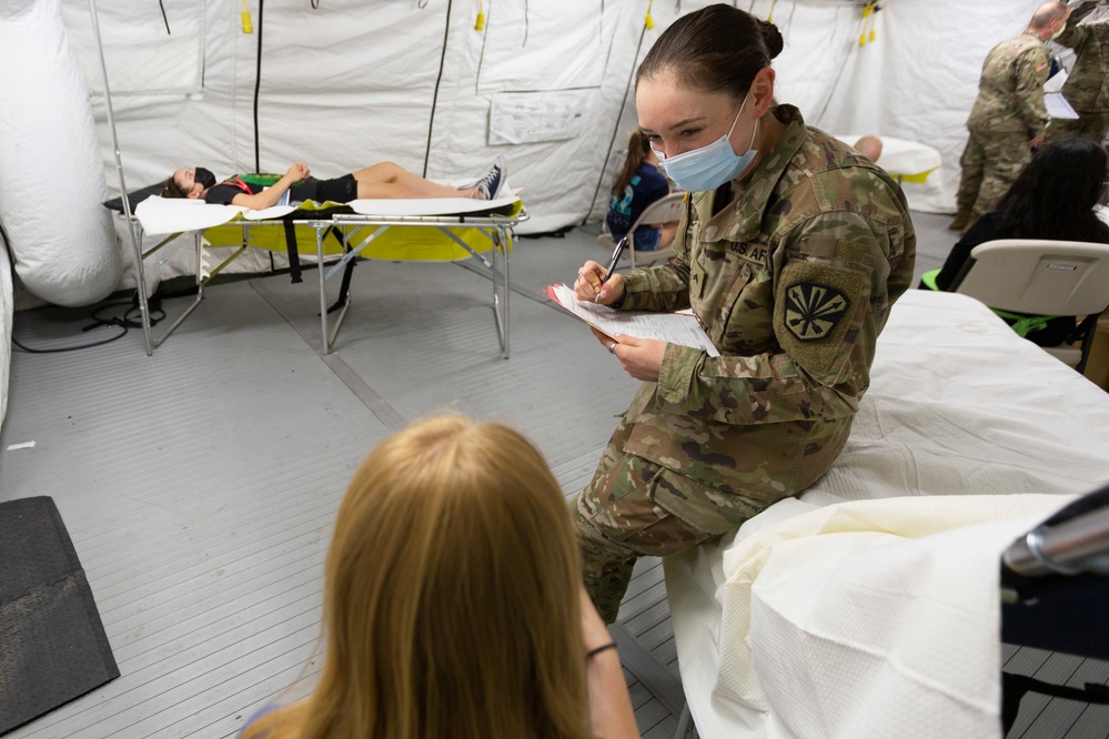 AZNG MED DET Mass Casualty Training