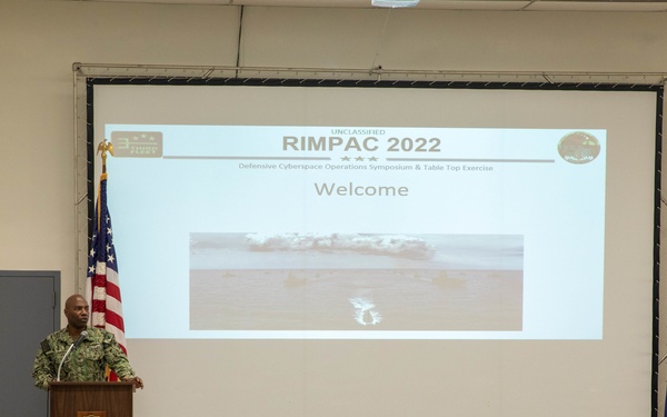 Captain Sanders Speaks at a DCO Symposium