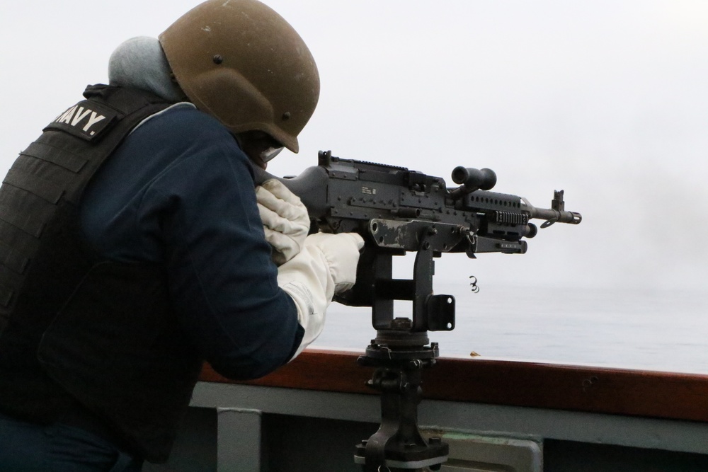 USS Paul Hamilton (DDG 60) Conducts Gunnery Excercise