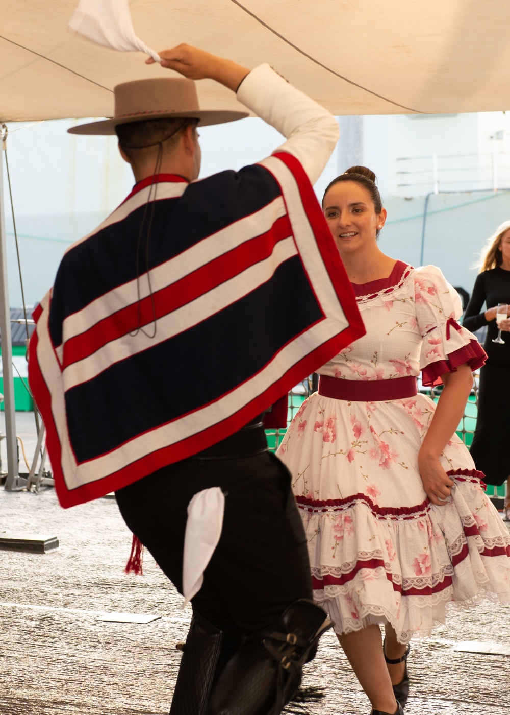 Partner nations gather for a reception