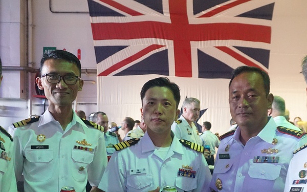 Philippine Navy Contingent Takes Part in Australia-hosted Reception at RIMPAC 2022