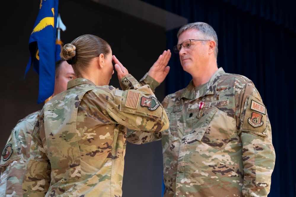 51st Health Care Operations Squadron Change of Command