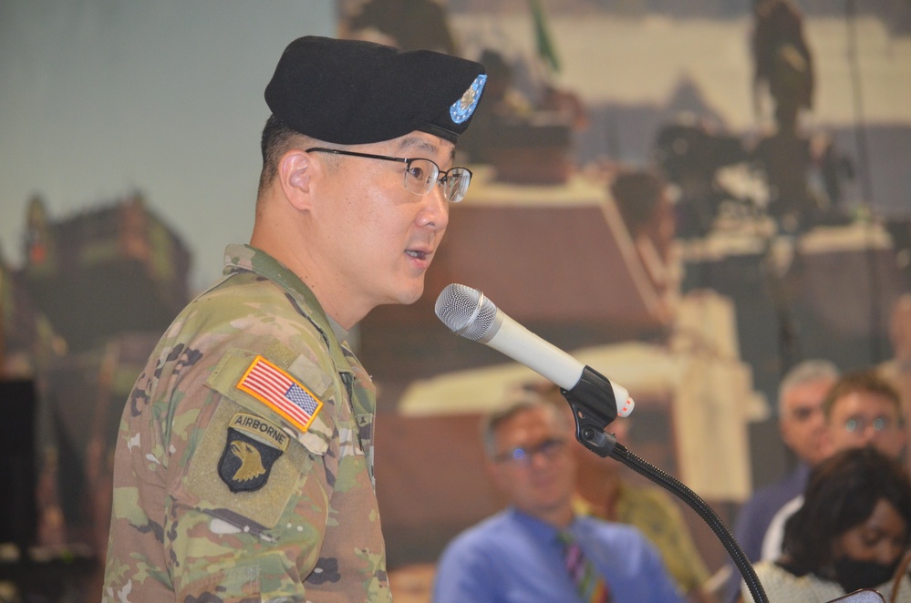 AFSBn-NEA welcomes Reed, bids farewell to Woo, in change of command ceremony